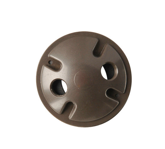 Pass And Seymour Weatherproof Cover Round 2 Hole 1/2 Inch Bronze (WPRB12BR)