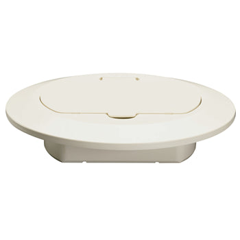 Pass And Seymour White Plastic Cover For Floor Box (TM1542TRW)