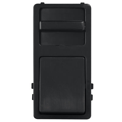 Pass And Seymour Wide Slide Cover Kit Preset Black (WSKITPBK)