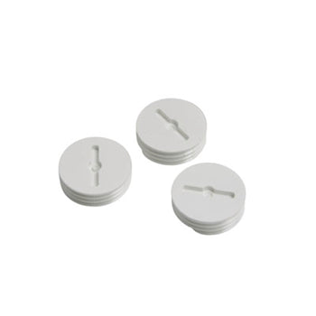 Pass And Seymour Weatherproof Accessories Box Plug 1/2 3-Pack White (WPBP50WCC)