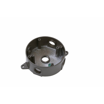 Pass And Seymour Weatherproof Box Round 5 Hole 1/2 Bronze (WPRB25BR)