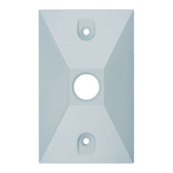 Pass And Seymour Wall Plate Cover 1 Hole 1/2 White (WPB11W)