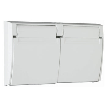 Pass And Seymour Weatherproof Cover With Flanged Box White (3780SCFBXWH)