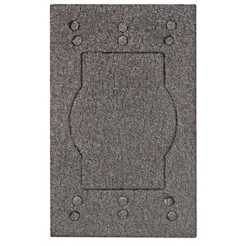 Pass And Seymour Wall Plate Gasket 3/8 Black (GASKET38)