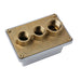 Pass And Seymour Weatherproof Junction Box With 2-3/4 1-1 Hubs (WPBJ22)