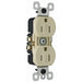 Pass And Seymour Weather-Resistant Duplex Receptacle 15A/125V Ivory (3232TRWRI)