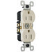 Pass And Seymour Weather-Resistant Duplex Receptacle 15A/125V Light Almond (3232TRWRLA)