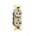 Pass And Seymour Weather-Resistant Duplex Receptacle Back And Side Wire 20A/125V Ivory (WR5362I)