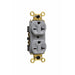 Pass And Seymour Weather-Resistant Duplex Receptacle Back And Side Wire 20A/250V Gray (WR5862GRY)