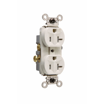 Pass And Seymour Weather-Resistant Duplex Receptacle Tamper-Resistant 20A/125V Light Almond (WR20TRLA)