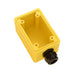 Pass And Seymour Yellow Back Box Deep 3/4 Inch Single Receptacle (FD12)