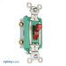 Pass And Seymour 30A 120/277VAC Back And Side Wire Double-Pole Pilot Red (PS30AC2RPL)