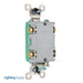 Pass And Seymour 30A 120/277VAC Back And Side Wire Double-Pole Pilot Red (PS30AC2RPL)