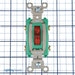 Pass And Seymour 30A 120/277VAC Back And Side Wire Double-Pole Pilot Red (PS30AC2RPL)