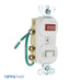 Pass And Seymour Combination Switch 3-Way 15A 125V Pilot Light 1/25 (695WG)