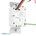 Pass And Seymour PIR Wall Switch Occupancy Sensor 120/277V White (PW100W)