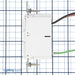 Pass And Seymour PIR Wall Switch Occupancy Sensor 120/277V White (PW100W)
