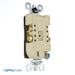 Pass And Seymour Radiant 20A Tamper-Resistant Duplex Receptacle Brown (TR26352R)