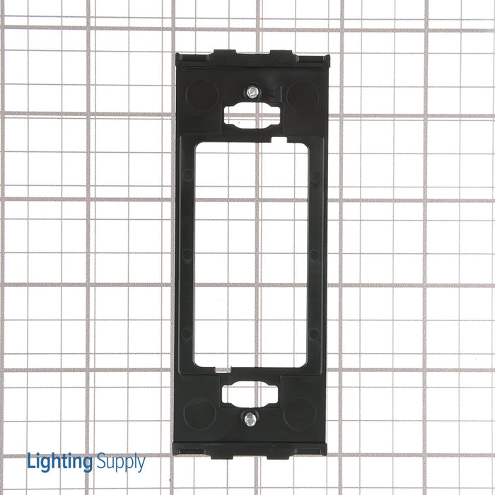 Pass And Seymour Radiant Screwless Wall Plate 1-Gang Black (RWP26BK)