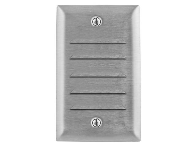 Pass And Seymour Smooth 302SS 1-Gang Louvered (SS771)