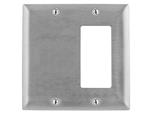 Pass And Seymour Smooth 302SS 2-Gang 1 Blank 1 Decorator (SS1426)