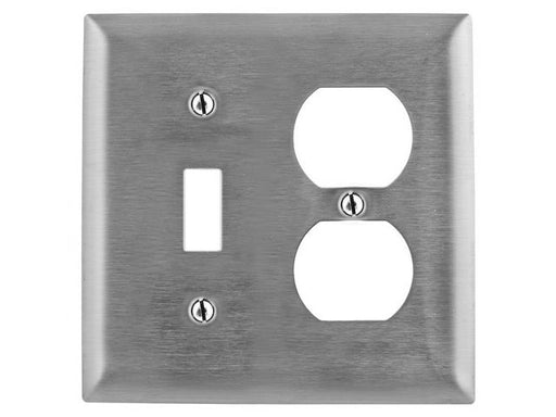 Pass And Seymour Smooth 302SS 2-Gang 1 Toggle 1 Duplex Junior (SSJ18)