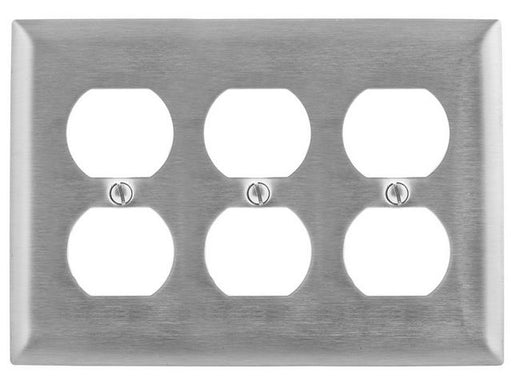 Pass And Seymour Smooth 302SS 3-Gang 3 Duplex (SS83)