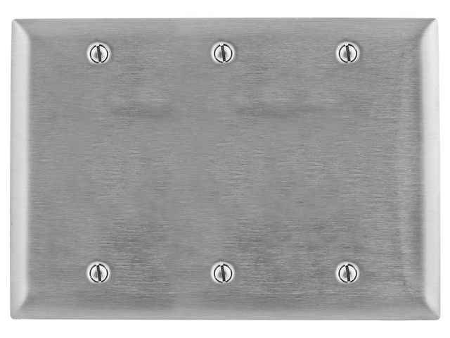 Pass And Seymour Smooth 302SS 3-Gang Box Mounted (SS33)