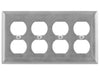 Pass And Seymour Smooth 302SS 4-Gang 4 Duplex (SS84)
