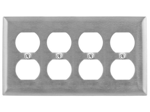 Pass And Seymour Smooth 302SS 4-Gang 4 Duplex (SS84)