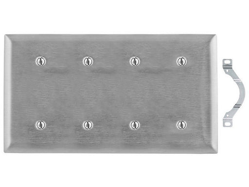 Pass And Seymour Smooth 302SS 4-Gang Blank Box (SS44)