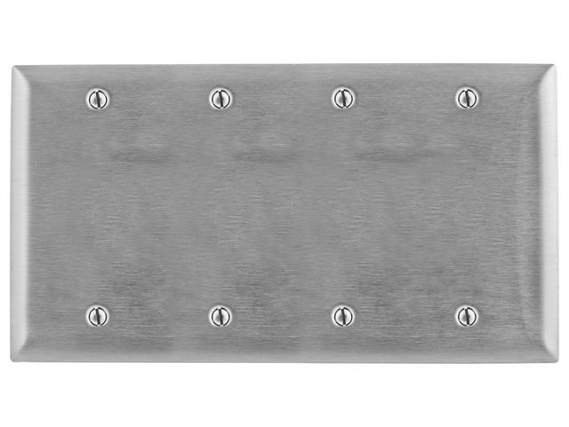 Pass And Seymour Smooth 302SS 4-Gang Box Mounted (SS43)