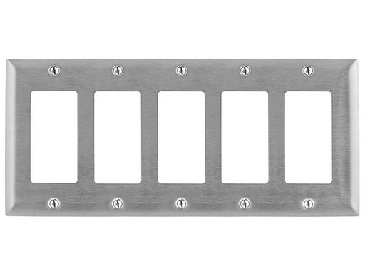 Pass And Seymour Smooth 302SS 5-Gang Decorator (SS265)