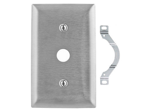 Pass And Seymour Smooth 302SS 1-Gang Telephone 13.32 Diameter Hole Yoke (SS12)