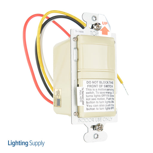 Pass And Seymour Special Order Multi-Way Convertible Occupancy Sensor Ivory (RH250I)