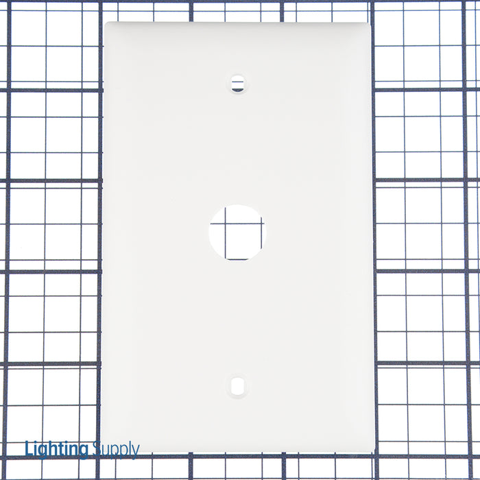 Pass And Seymour Trademaster Plate 1-Gang 5/8 Diameter White (TP60W)
