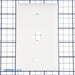 Pass And Seymour Trademaster Plate 1-Gang 5/8 Diameter White (TP60W)