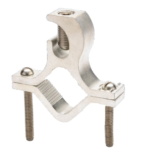 Penn Union Aluminum Dual Rated Ground Clamp 6 Sol. To 250 Kcmil 2-1/2 Inch To 4 Inch Water Pipe (GCL2)
