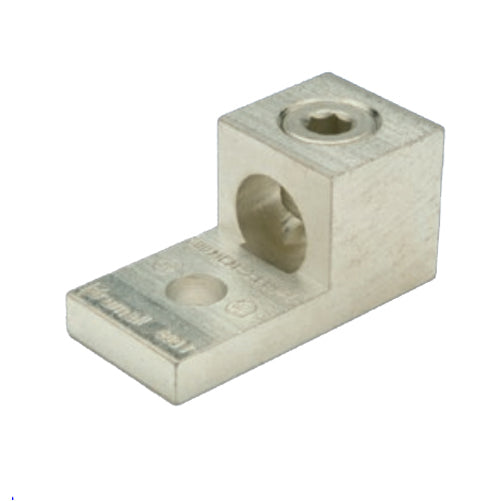 Penn Union Aluminum Dual Rated Lug For One Conductor - One Hole Tongue 14 Str. To 2 Str. (LA2)