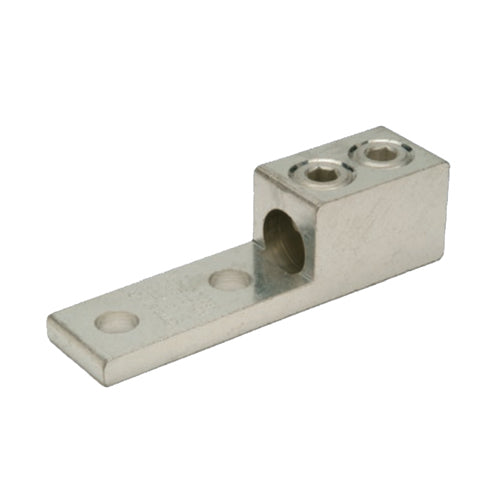 Penn Union Aluminum Dual Rated Lug For One Conductor Two Hole Tongue 300 Kcmil To 800 Kcmil (LLA2750S1)