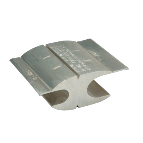 Penn Union Aluminum Wide Range H-Tap - Double Tab Press-On 600 Str. To 336 Str. (A Range) 336 18/1 ACSR To 1/0 ACSR (B Range) (KRR03)