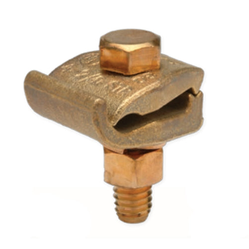 Penn Union Bronze Ground Clamp Connector For One Copper Conductor 2/0 Sol. To 250 Kcmil (GM3)