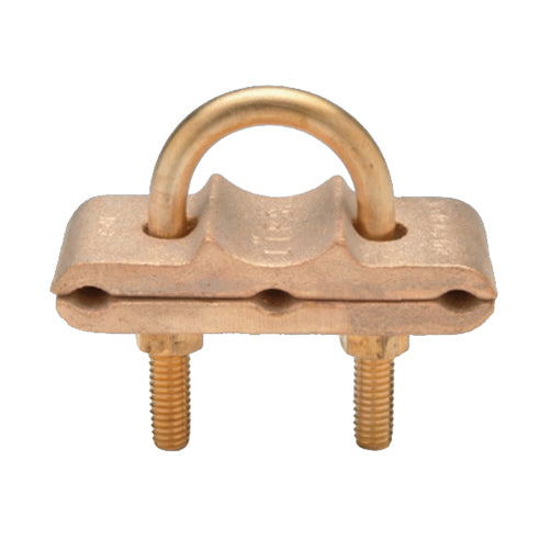 Penn Union Bronze Ground Clamp Connector For Three Conductors 2/0 Sol. To 250 Kcmil 1-1/2 Inch IPS (GR27)