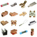 Penn Union Bronze Ground Clamp Connector For Three Conductors 2/0 Sol. To 250 Kcmil 1/4 Inch IPS (GR3)