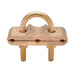 Penn Union Bronze Ground Clamp Connector For Three Conductors 4 Sol. To 2/0 Str. 1/2 Inch Or 3/4 Inch IPS (GR9)