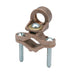 Penn Union Bronze Ground Clamp For Rigid Conduit 8 Sol. To 4 Str. Copper 1/2 Inch To 1 Inch Water Pipe (KH1)