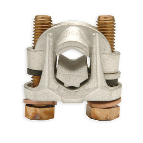 Penn Union Bronze Heavy-Duty Parallel Clamp - 2 Str. To 2/0 Str. Copper (Main) 10 Str. To 2/0 Str. Copper (Tap) (VTA1)