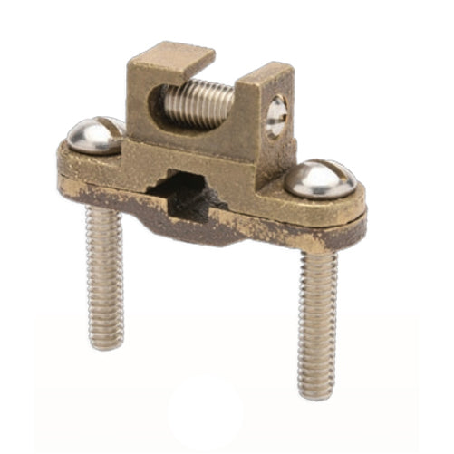 Penn Union Bronze Lay-In Ground Clamp For Direct Burial 10 Sol. To 2 Str. 1/2 Inch To 1 Inch Water Pipe (KJ1)