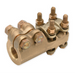 Penn Union Bronze Stud Connector For Copper Cable Or Flat Bar 6 Sol. To 250 Kcmil (CSR0513025)