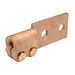 Penn Union Bronze Stud Connector For Single Bus Bar 1-1/8 Inch-12 Stud Thread Size (SLB1112D)